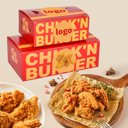Custom Food Boxes Biodegradable Chicken Sushi Box