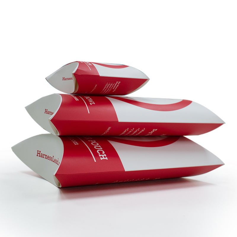 Custom Food Boxes with Logo Pillow Packaging for Retail and Fast Food - Image 1