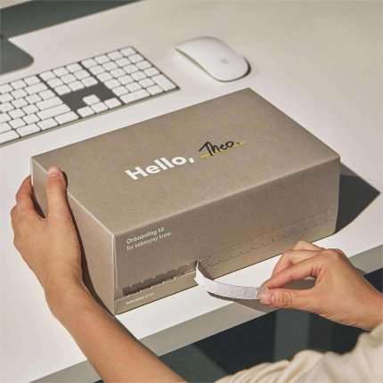 Lanzer OEM EcoPack Cardboard Mailer Box – Self-Seal Zipper Shipping Packaging