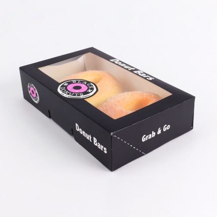 Lanzer Premium Food Box-Custom Pastry Donut Packaging with Clear Window