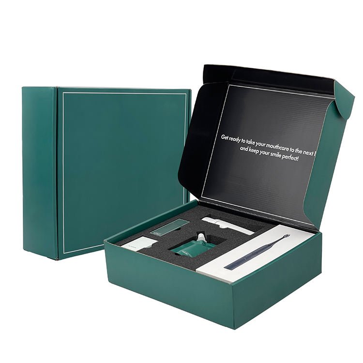 Lanzer Biodegradable Luxury Cosmetic Mailer Box - Custom Skincare Packaging with Foam Insert - Image 1