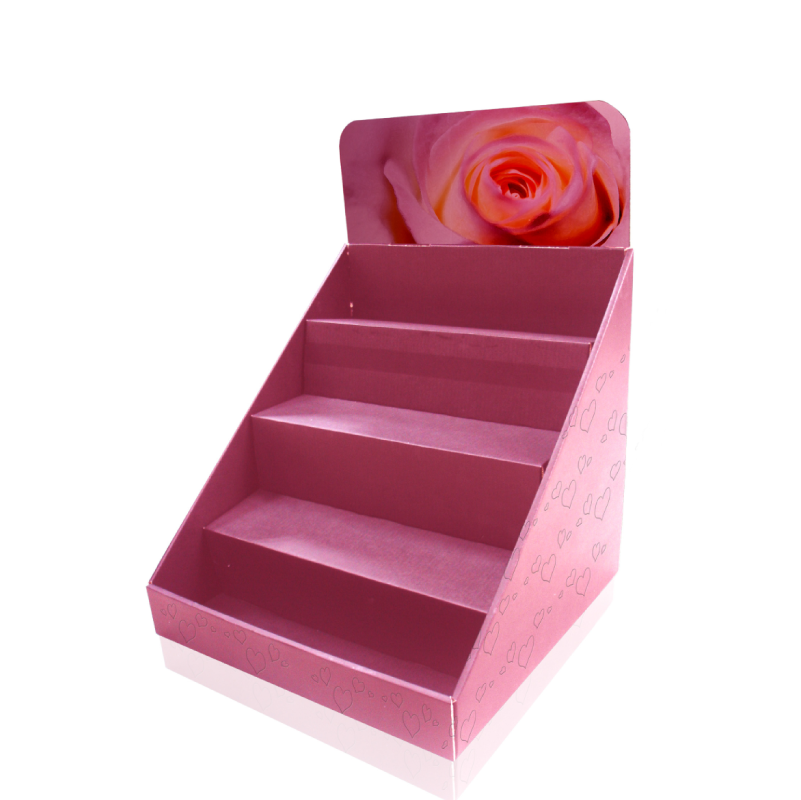 Display Boxes Paper Corrugated Board Custom Printed Display Stand Packaging Cardboard Box - Image 1
