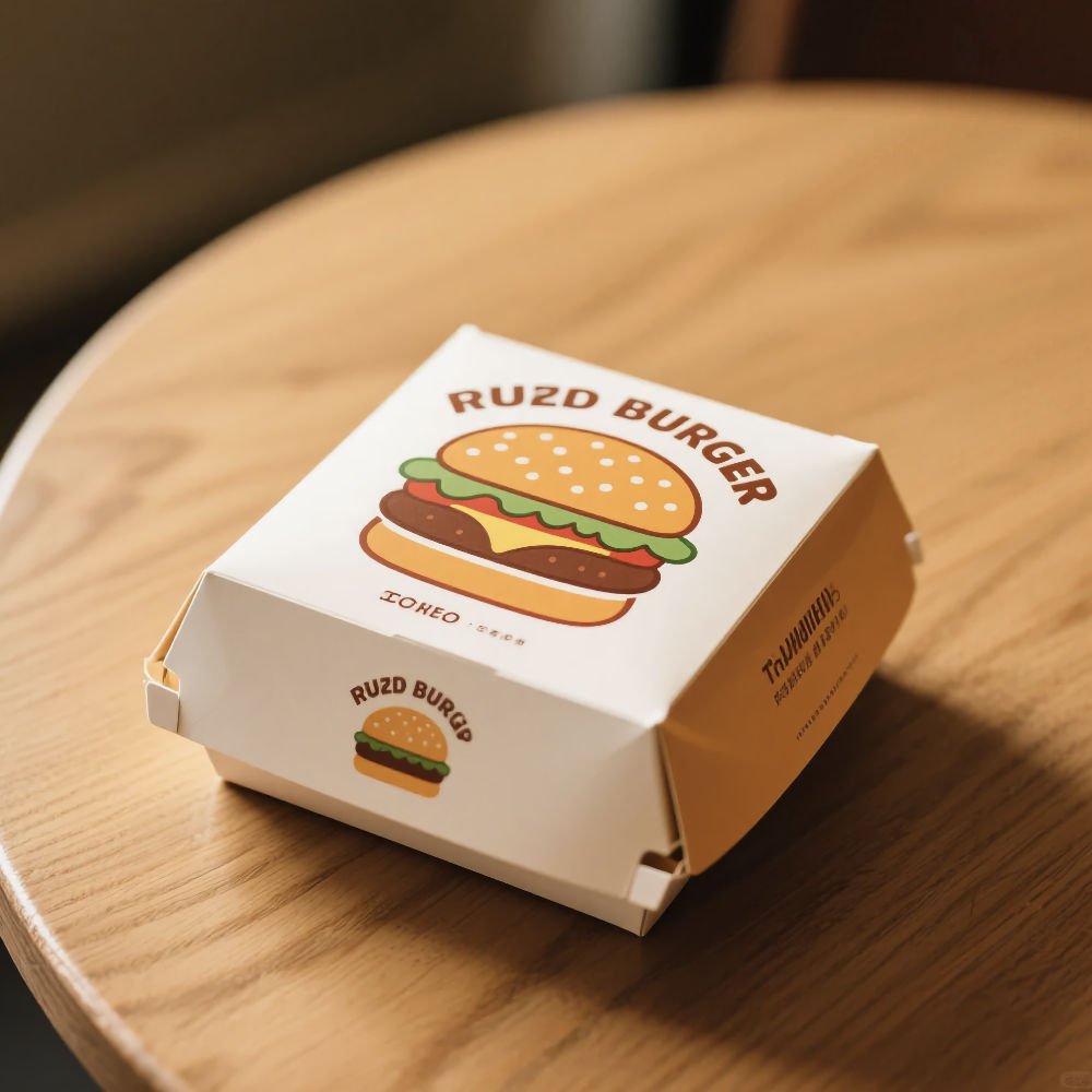 Custom Fast Food Packaging Box for Burgers, Fries, Fried Chicken & Sushi - Image 1