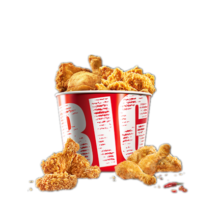 Custom Food Boxes with Logo Paper Chicken Bucket with Lid