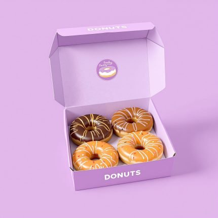 Custom Food Boxes - Logo Printed Bakery Packaging