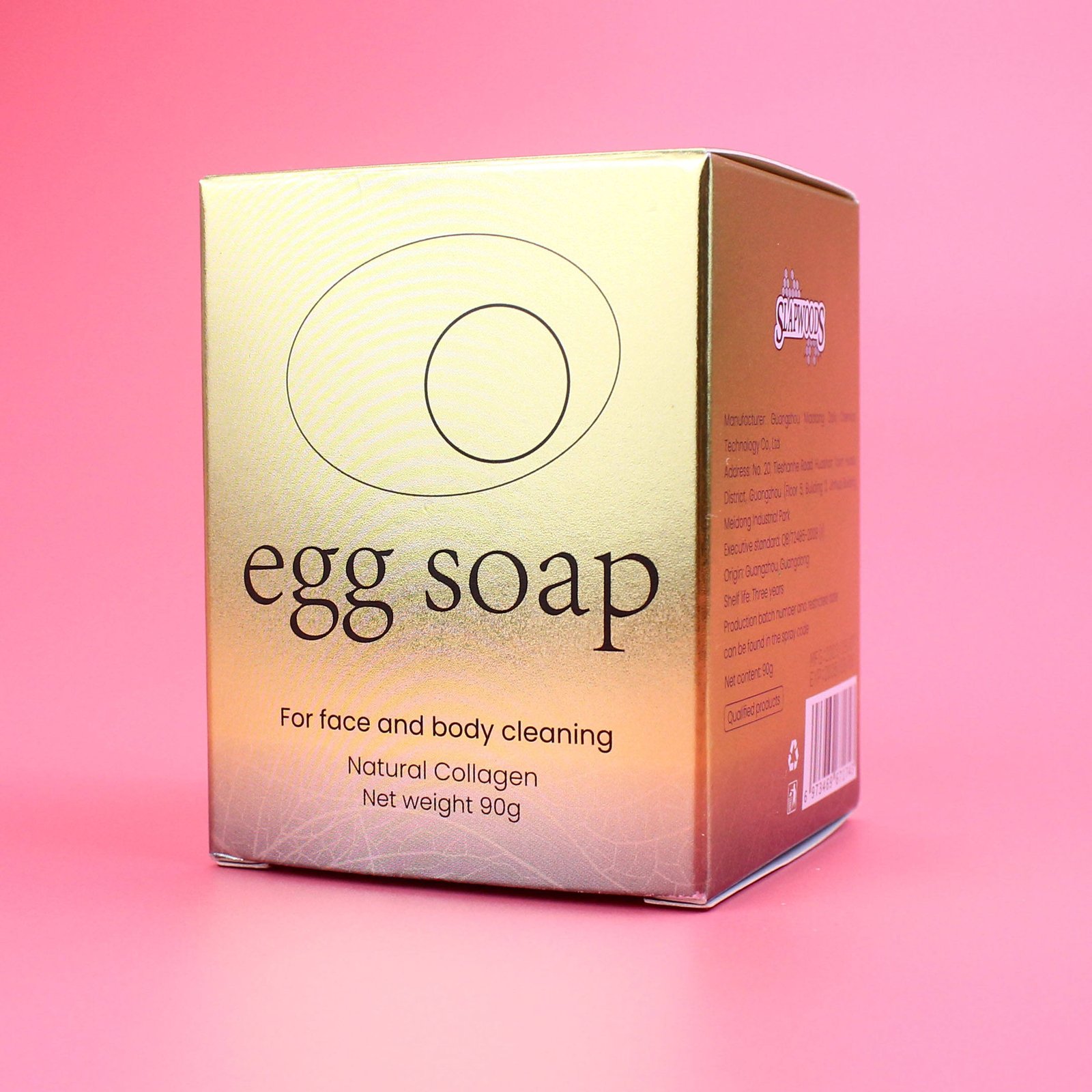 Custom OEM Design Printing White Card Paper Soap Folding Carton Boxes Packaging - Image 1