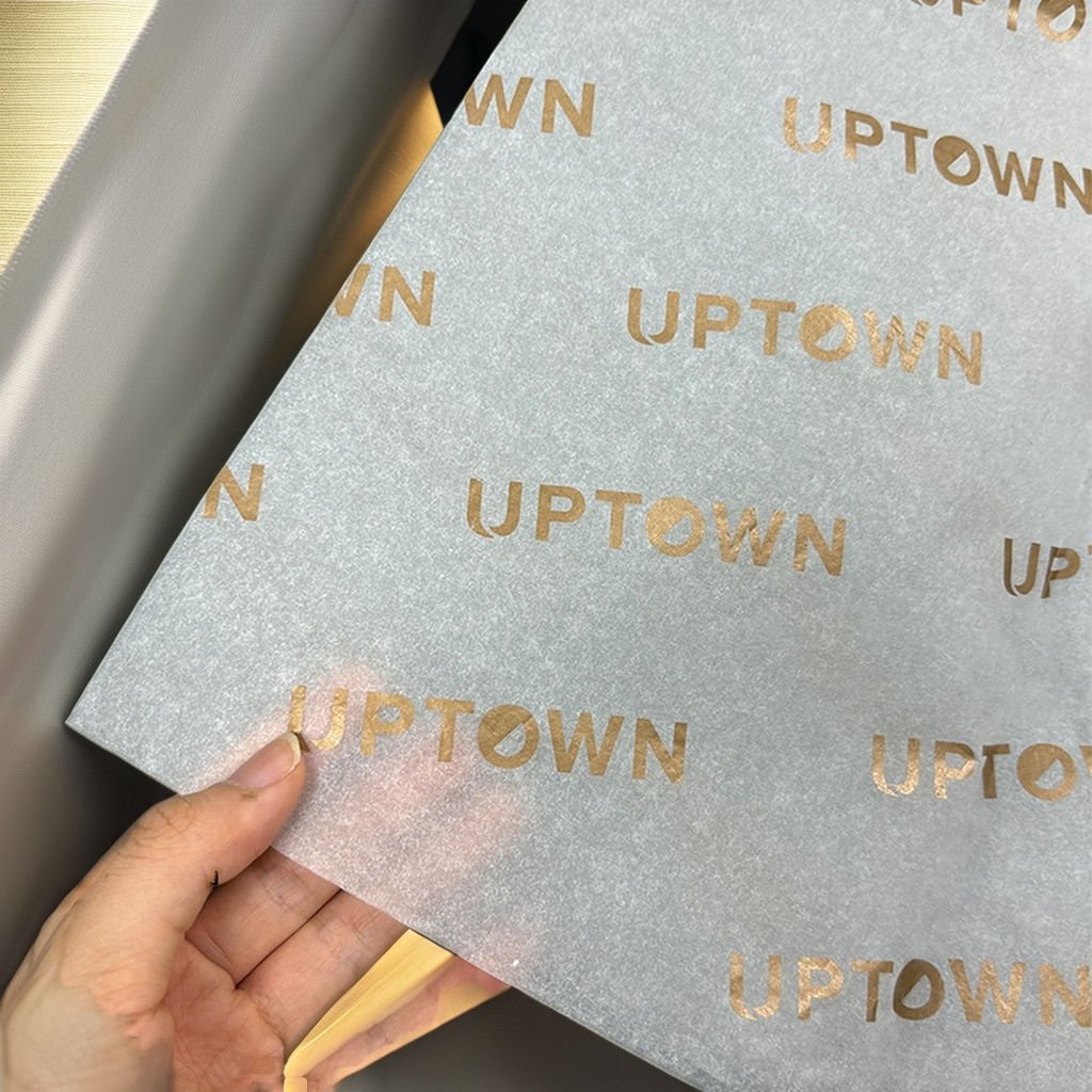 Logo Printed Tissue Paper – Custom Packaging Tissue for Clothing and Retail - Image 1