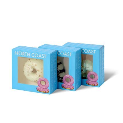 Custom Food Boxes - CMYK Printed Dessert Packaging