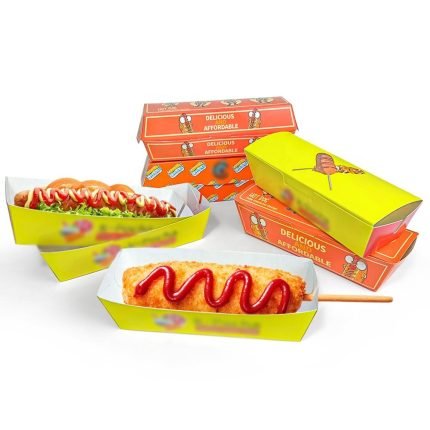 Custom Food Packaging Hot Dog Paper Box