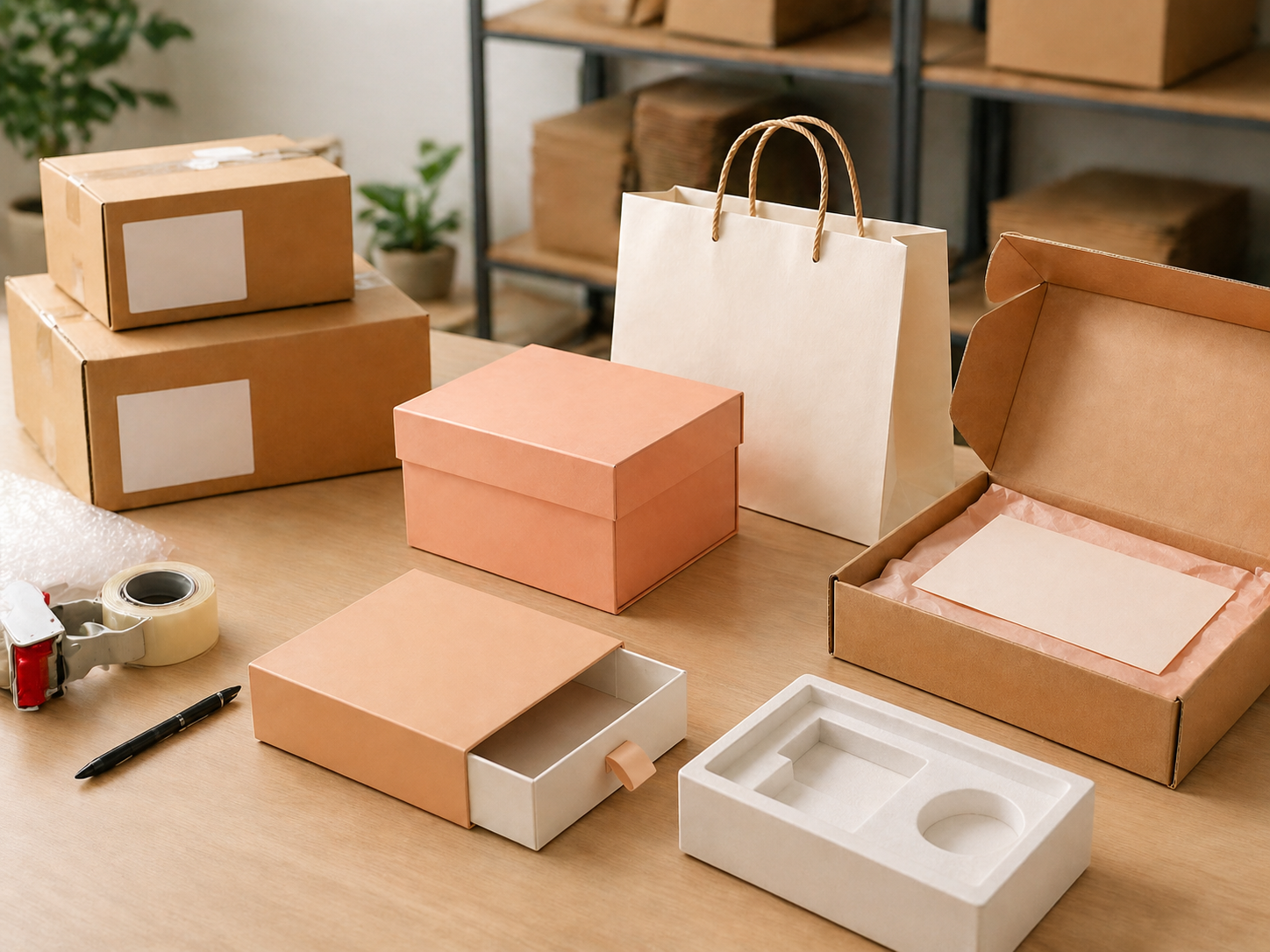 Mailer and ecommerce packaging case