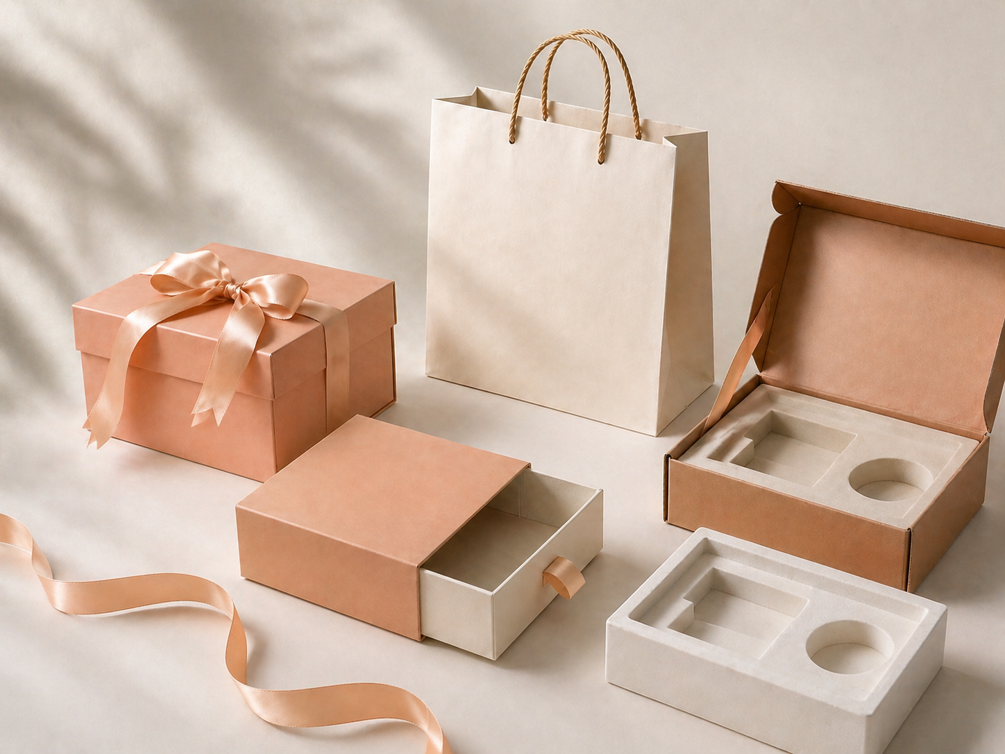 Luxury rigid gift box case